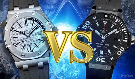 audemars piguet or hublot|AUDEMARS PIGUET vs HUBLOT: ROYAL OAK OFFSHORE .